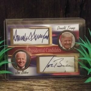 Presidential Candidates Autographed Display